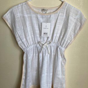 FLOATIMINI, ecru swim cover. Size 4/5